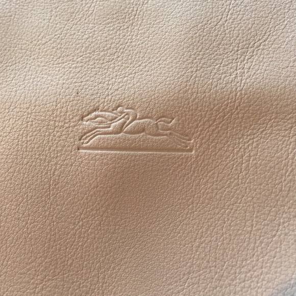 BABY PINK MINI LEATHER LONGCHAMP - Picture 2 of 4