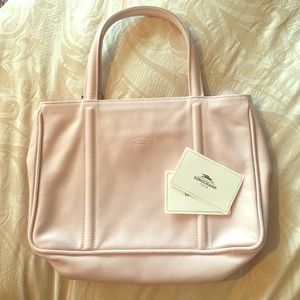 BABY PINK MINI LEATHER LONGCHAMP