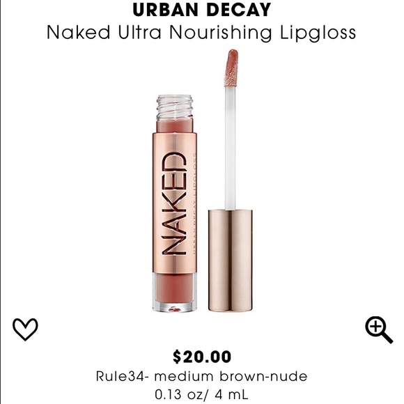 NEW NAKED Urban Decay lipgloss!