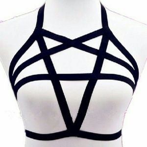 Pentagram Harness Bra