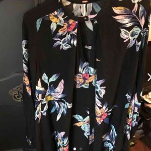 FREE PEOPLE ELECTRIC ORCHID TUNIC