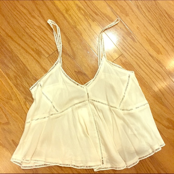 Tobi Ivory Babydoll Tank NWT