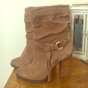 Guess Brown Heel Boots
