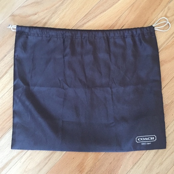 Coach drawstring pouch