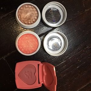 Colourpop & too faced eyeshadow