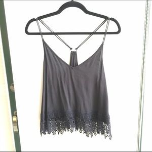 Urban Outfitters Lace Racerback NWT
