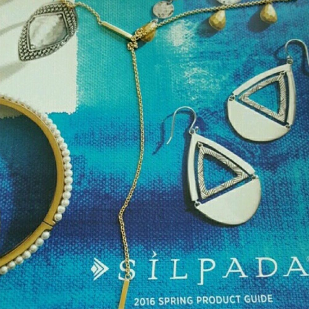 Silpada hanging bar necklace