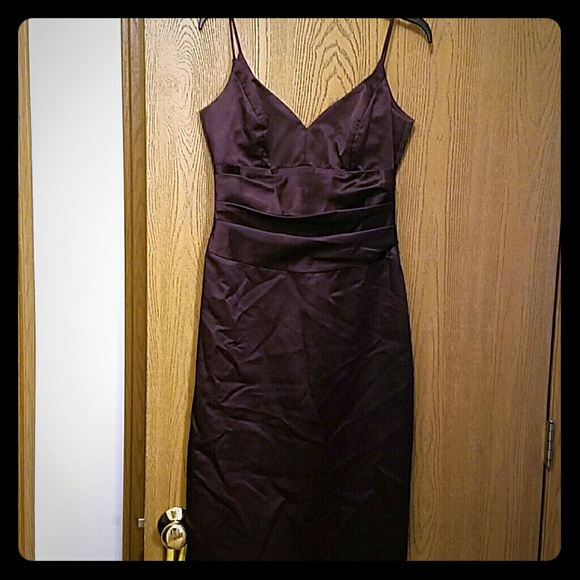 Plum colored dress - Picture 1 of 2
