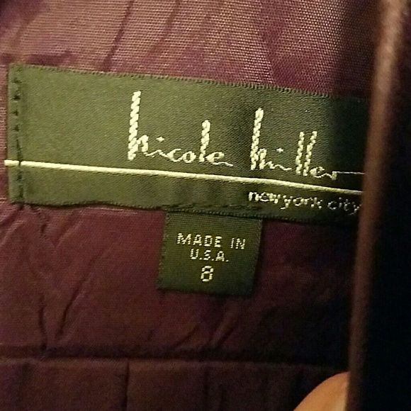 Plum colored dress - Picture 2 of 2