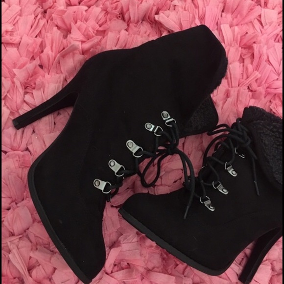 Black booties