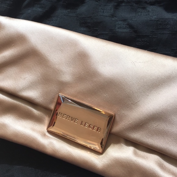 Herve Leger satin clutch 💎 - Picture 2 of 4