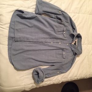Denim button up