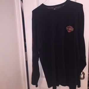 Men's Harley Davison long sleeve shirt