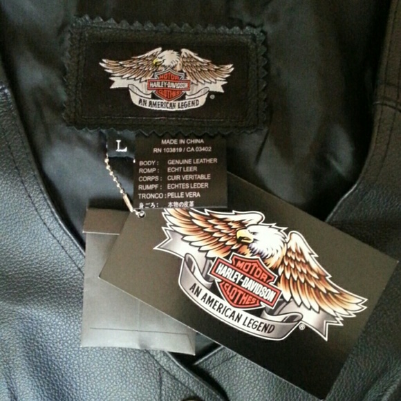 NWT HARLEY DAVIDSON VEST - Picture 2 of 4