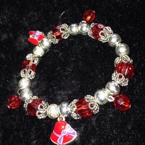 A red hat bracelet