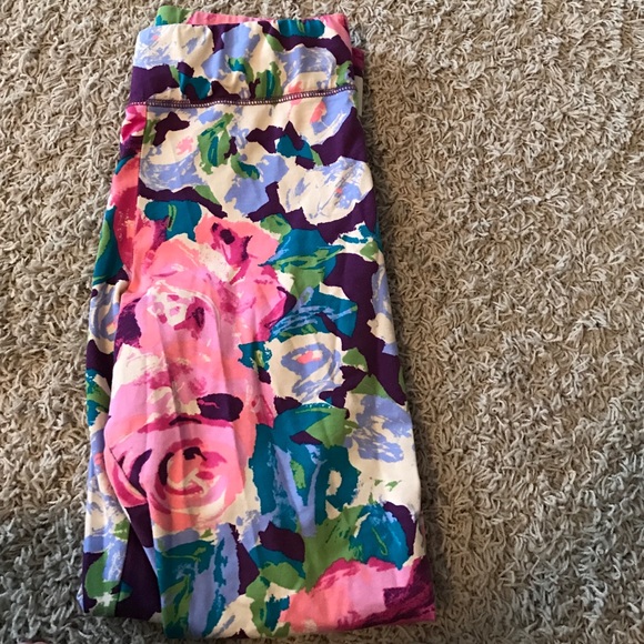 aerie floral leggings