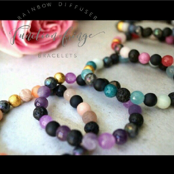 Function & Fringe Jewelry - 1 LEFT•Oil Diffuser Bracelet•