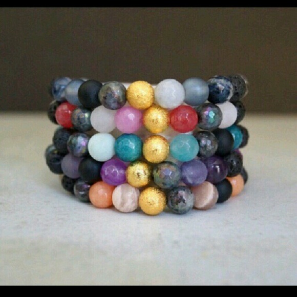 1 LEFT•Oil Diffuser Bracelet• - Picture 2 of 3