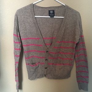 AE striped cardigan