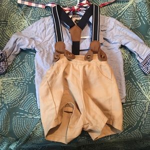 Mud Pie Outfit with bow tie