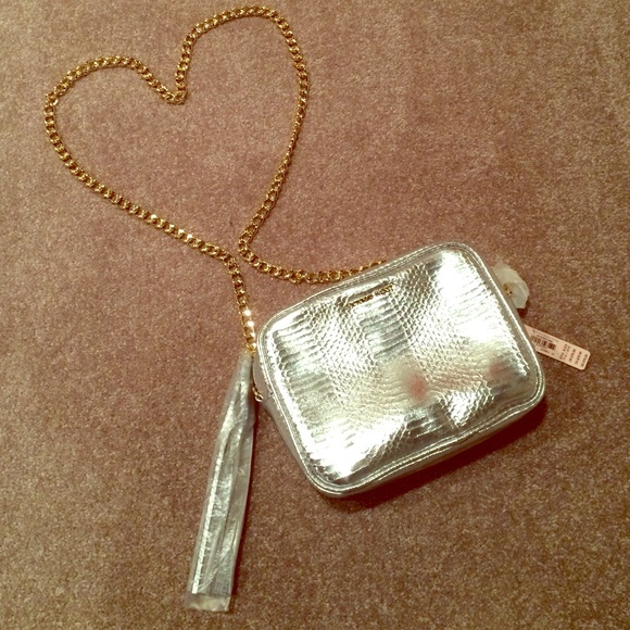 Victoria's Secret Silver Purse