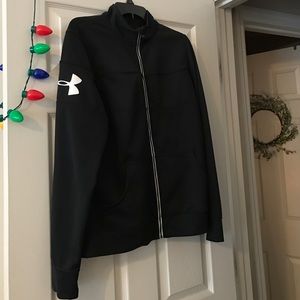 Like new condition- Under Armour track jacket