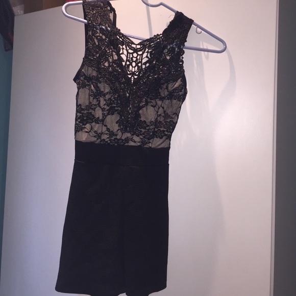 Lace romper