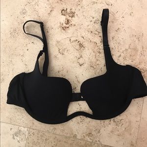 Black Plunge Victoria's Secret  bra- 34C *see pics
