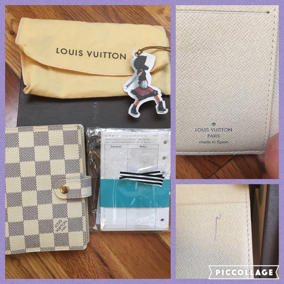 Louis Vuitton Damier Azur PM Agenda