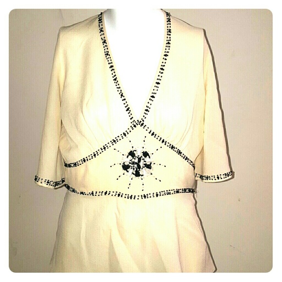 Gorgeous hand beaded top