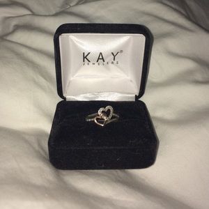 Size 5 Promise ring from Kay Jewelers! Silver&Gold
