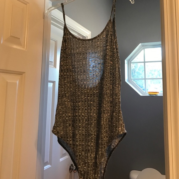 La Hearts low back body suit