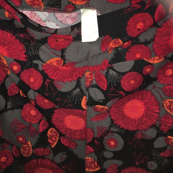 LuLaRoe Vintage Tall/Curvy Leggings Rare Print NWT