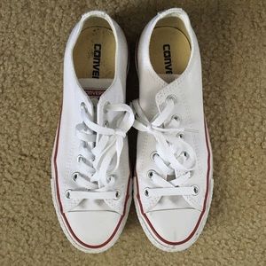 White Converse Women's Size 7
