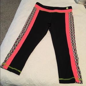 Trina Turk cropped workout leggings