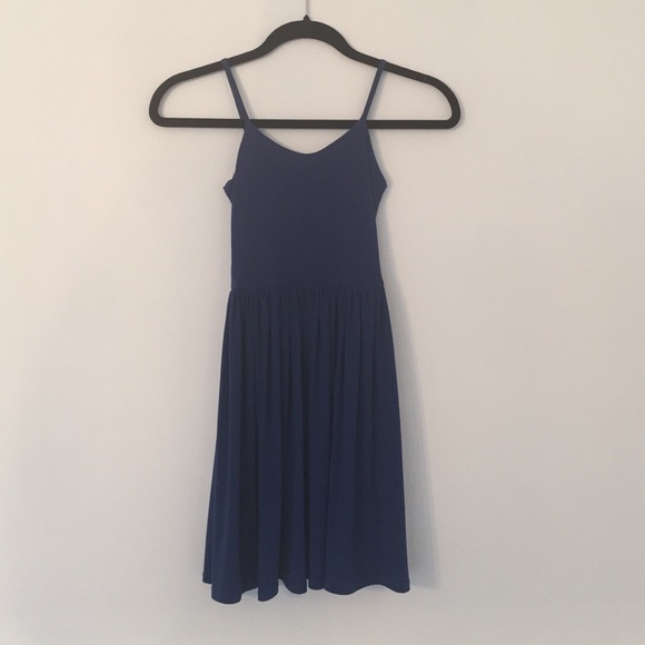 Girls short blue dress by Cheryl kids size M