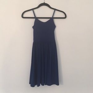 Girls short blue dress by Cheryl kids size M