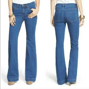 Free People flare jeans