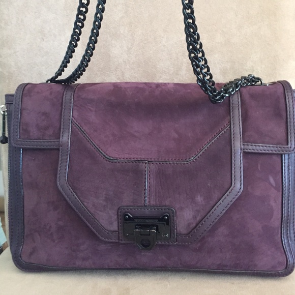 Rebecca Minkoff Collection "Allie" suede handbag