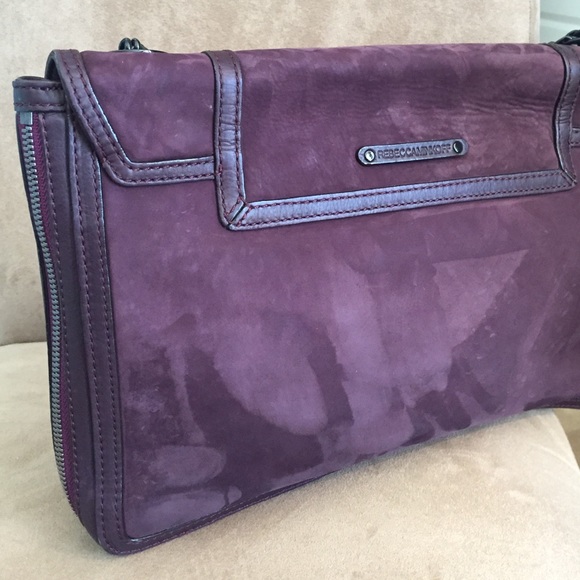 Rebecca Minkoff Collection "Allie" suede handbag