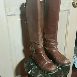 Luck Brand Tall brown Leather boots
