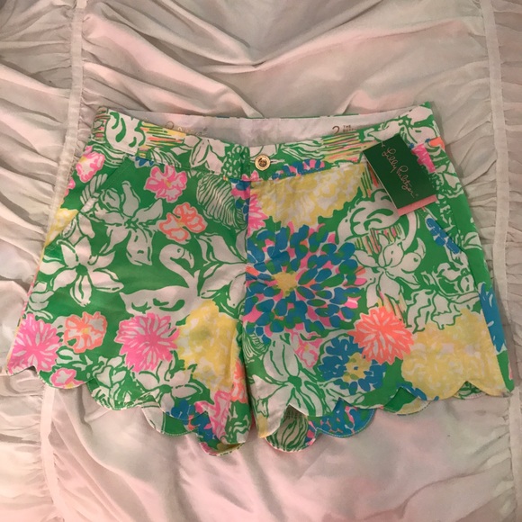 Lilly Pulitzer Buttercup Shorts Size 2