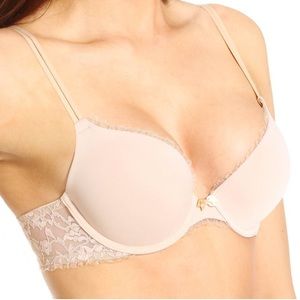 DKNY Signature Lace Perfect Lift Demi Bra 30DDD