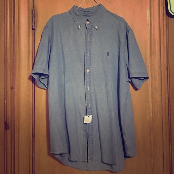RALPH LAUREN short sleeve button up