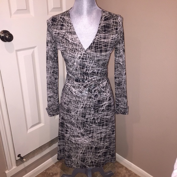 Wrap dress from The Limited