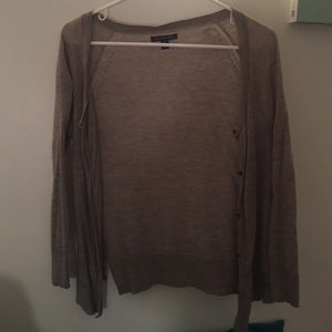 Tan American eagle cardigan