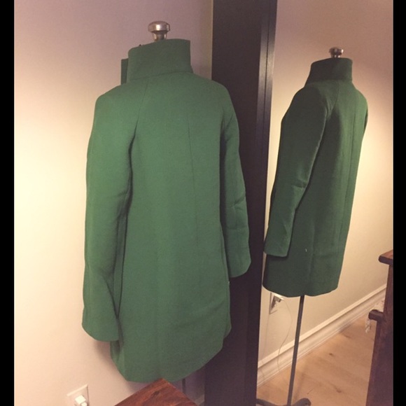 JCrew Coat in Green - Picture 2 of 4