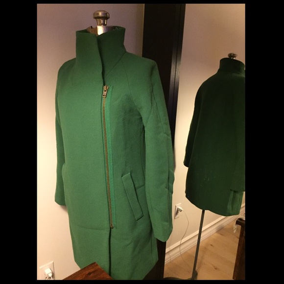 JCrew Coat in Green - Picture 3 of 4