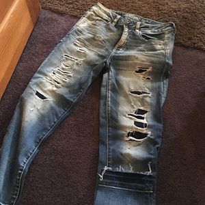 AE ripped jeans