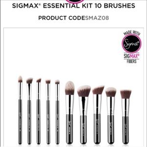 Sigma essential makeup brush kit 10 brushes